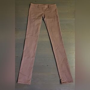 Y2k early 2000s Patrizia Pepe light purple pants long low-rise size 44